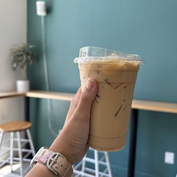 Rose Park Roasters - Miso caramel latte iced - Coffee Roasteries Near Me - Long Beach, California Rose Park Roasters - Miso caramel latte iced - Coffee Roasteries Near Me - Long Beach, California