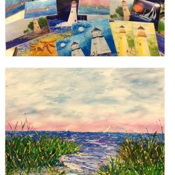 Ferguson Gallery - Paintings and blown glass art.