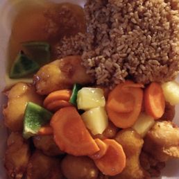 Sweet and Sour Chicken Dinner Special