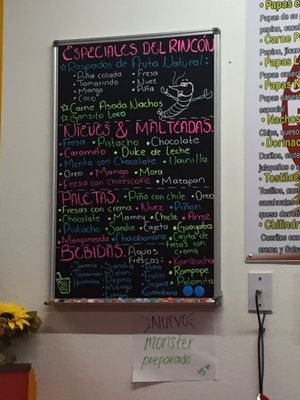 Menu photo 2 El Rinconcito Del Sabor Longmont, CO Menu photo 2 El Rinconcito Del Sabor Longmont, CO