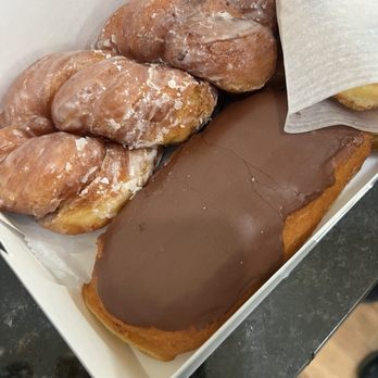 Donut Day - Cinnamon twist and chocolate bar - Donuts Near Me - Aloha, Oregon
