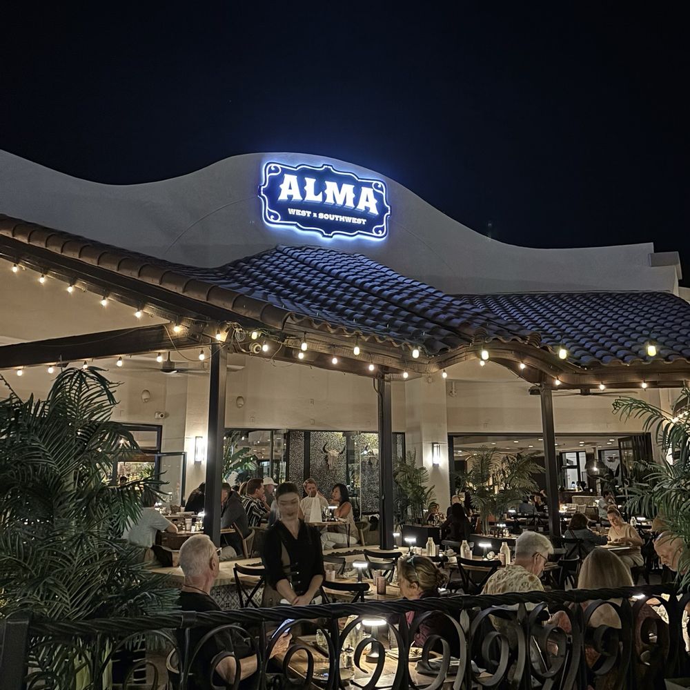 Alma Southwest Steakhouse - Outdoor seating - Steakhouses Near Me - Scottsdale, Arizona Alma Southwest Steakhouse - Outdoor seating - Steakhouses Near Me - Scottsdale, Arizona
