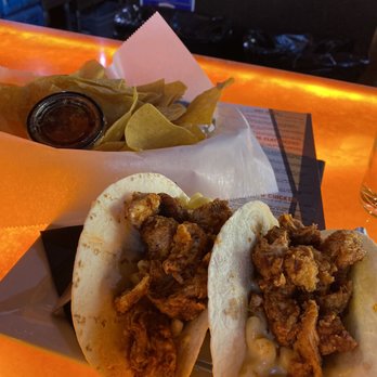 McClain's - Nashville Hot Chicken Taco - 2 Tacos Yummers - Sports Bars Near Me - Blacksburg, Virginia