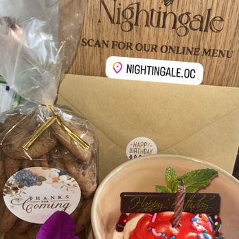 Nightingale - Birthday Surprises - Breakfast & Brunch Near Me - Huntington Beach, California Nightingale - Birthday Surprises - Breakfast & Brunch Near Me - Huntington Beach, California