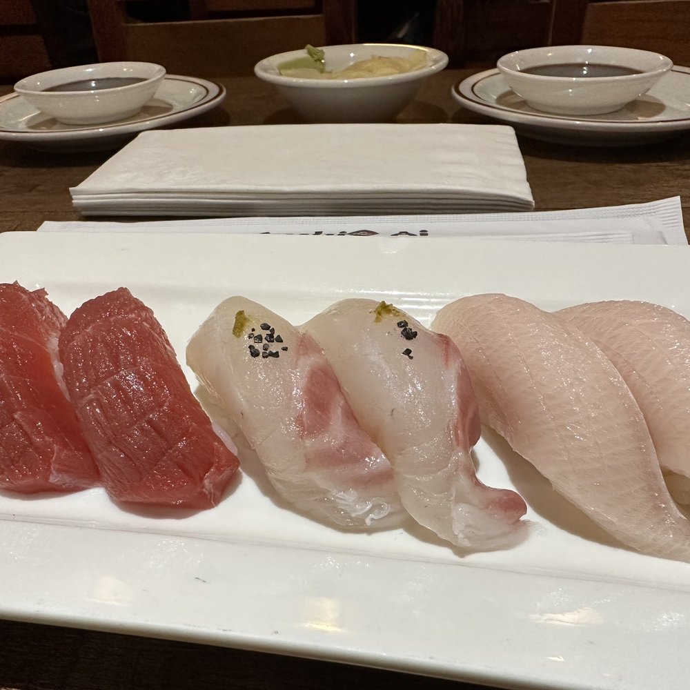 Sushi Ai - Delicious.... Tuna belly, snapper, yellowtail - Sushi Bars Near Me - Long Beach, California Sushi Ai - Delicious.... Tuna belly, snapper, yellowtail - Sushi Bars Near Me - Long Beach, California