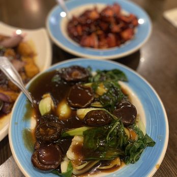 Chengdu Gourmet - Baby Bok Choy with Black Mushroom - Chinese Near Me - Pittsburgh, Pennsylvania