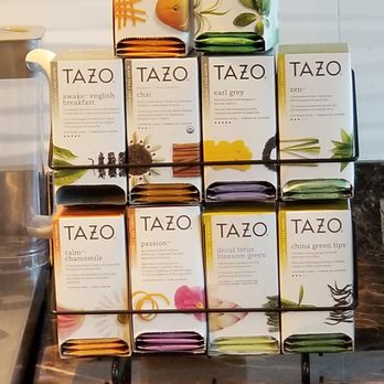 Pike Cafe - Tazo Tea choices 4.14.18 - Coffee & Tea Near Me - Rockville, Maryland