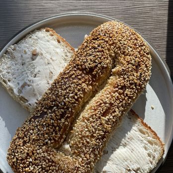 Razava - bagel with honey walnut cream cheese - Bakeries Near Me - Saint Paul, Minnesota