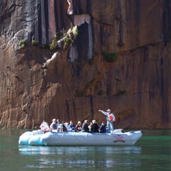 Grand Canyon Custom Tours - Take a Smooth Water Float down the Colorado River during a one day river rafting trip.