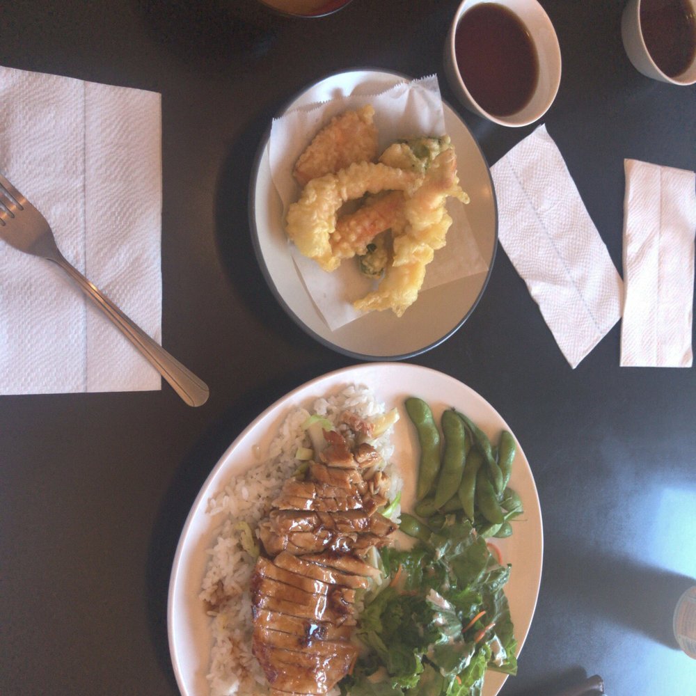 Sushi Teri - Chicken teriyaki and tempura combo. - Japanese Near Me - Costa Mesa, California Sushi Teri - Chicken teriyaki and tempura combo. - Japanese Near Me - Costa Mesa, California