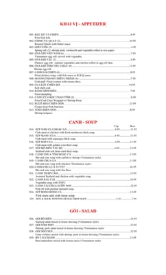 Menu photo 8 A Dong San Antonio, TX