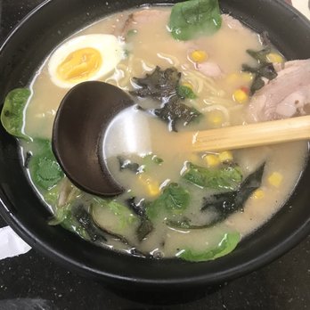 Darumaya - Salad thrown in the ramen... not sure what's going on with that. - Sushi Bars Near Me - Banning, California Darumaya - Salad thrown in the ramen... not sure what's going on with that. - Sushi Bars Near Me - Banning, California
