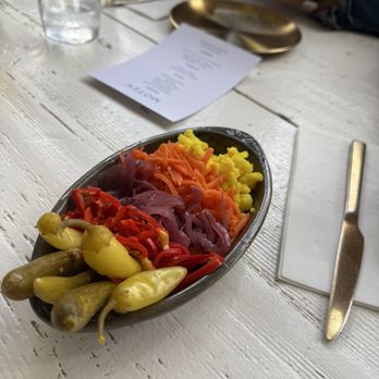 Motek - Housemade Motek Pickles - Mediterranean Near Me - Aventura, Florida Motek - Housemade Motek Pickles - Mediterranean Near Me - Aventura, Florida