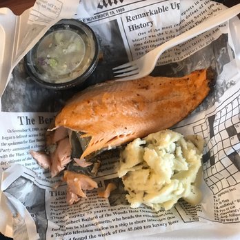 Chubby Trout - The menu description sounds a million times more appetizing then the actual meal of the Chubby Trout..... - Seafood Near Me - Elkhart, Indiana