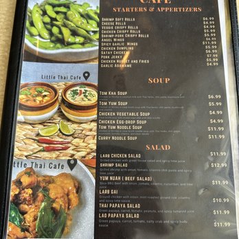 Little Thai Cafe - Menu as of 2/12/23 - Thai Near Me - Houston, Texas Little Thai Cafe - Menu as of 2/12/23 - Thai Near Me - Houston, Texas
