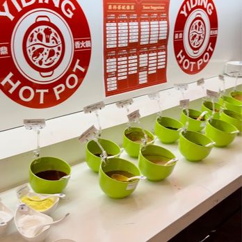 Yiding Hot Pot - Sauce Bar - Hot Pot Near Me - Pineville, North Carolina