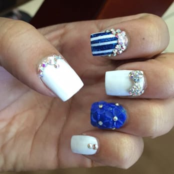 Love Nails - My Dallas Cowboys inspired nails by Ann She's my favorite person ever - Nail Technicians Near Me - Chino, California Love Nails - My Dallas Cowboys inspired nails by Ann She's my favorite person ever - Nail Technicians Near Me - Chino, California