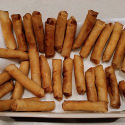 Kayumangi Authentic Filipino Cuisines & Groceries - Pork Shanghai lumpia (Filipino egg rolls)