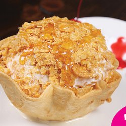 The Border Mexican Restaurant - Fried Ice Cream