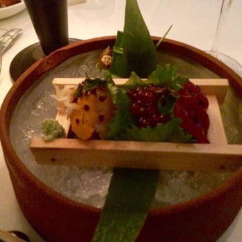 Spago - Chirashi sushi box. - New American Near Me - Beverly Hills, California Spago - Chirashi sushi box. - New American Near Me - Beverly Hills, California