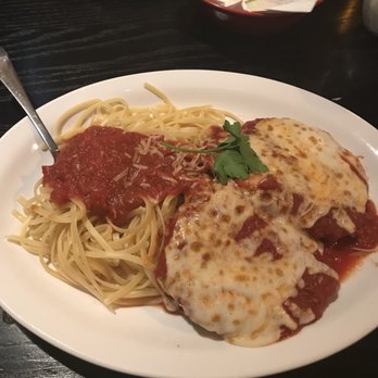 DaVinci's Eatery - Chicken Parmigiana (such a large portion) - Italian Near Me - Lewiston, Maine DaVinci's Eatery - Chicken Parmigiana (such a large portion) - Italian Near Me - Lewiston, Maine