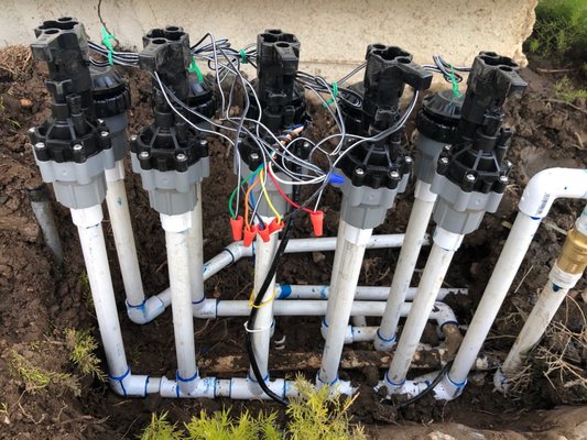 Irrigation - Full landscape and tree service,Sprinkler installation, tree trimming, tree removal , stump grinding ,new sod, reseed, planting , mulching, seasonal flowers ,fertilizing , clean-ups, and weekly maintenance.