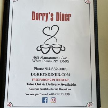 Dorry's Diner - a picture of dorry's diner - Diners Near Me - White Plains, New York
