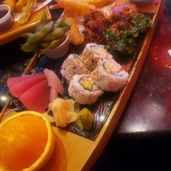 Benihana - Downey - Lunch Boat with Shrimp - Sushi Bars Near Me - Downey, California