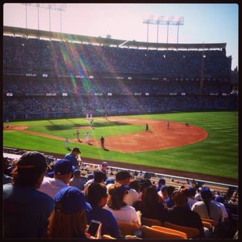Dodger Stadium - Dodgers 10 - Giants 2.               Fathers Day 2015. - Stadiums & Arenas Near Me - Los Angeles, California