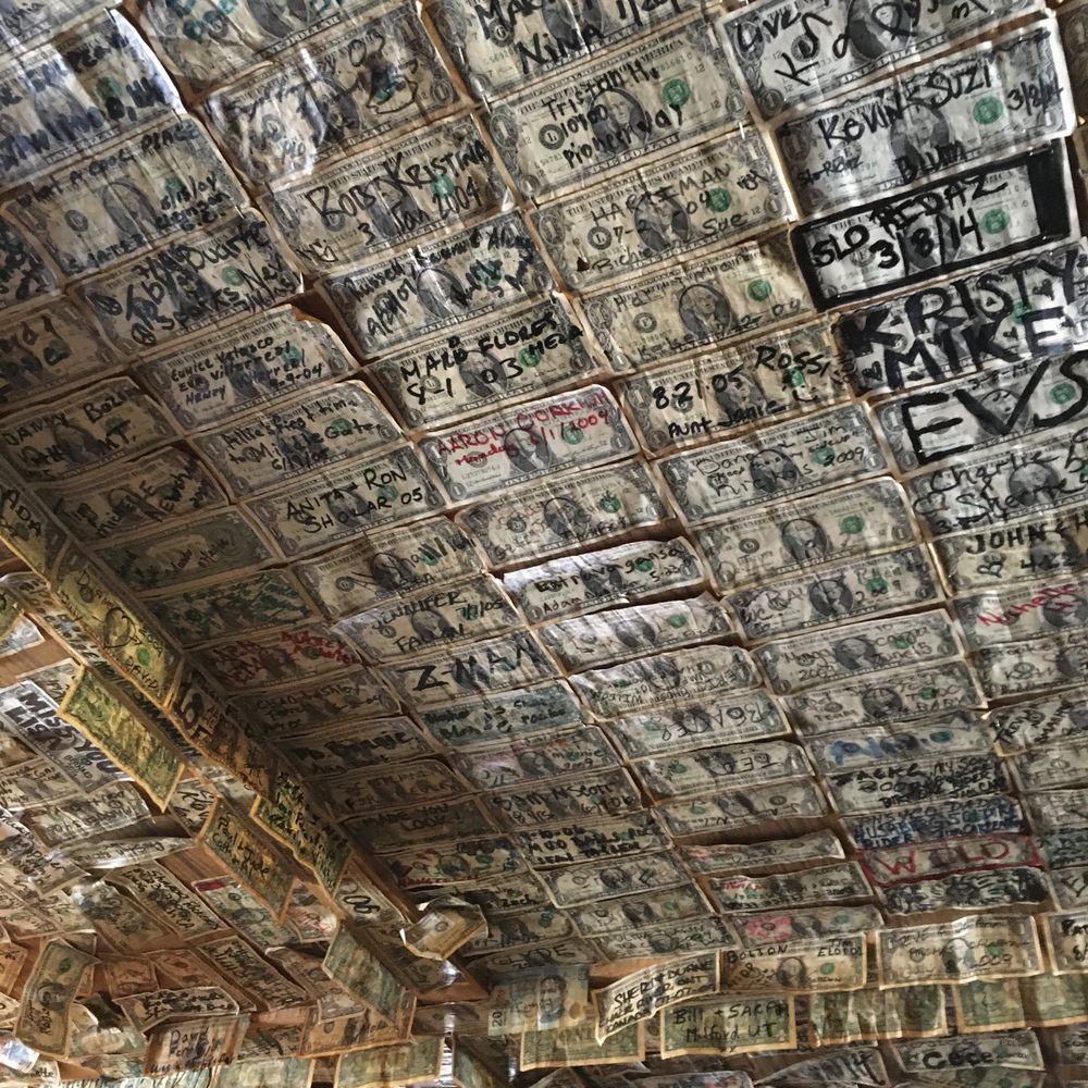 Middlegate Station - The ceiling! - American Near Me - Fallon, Nevada Middlegate Station - The ceiling! - American Near Me - Fallon, Nevada