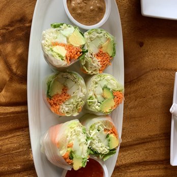 Thai Spice - Summer Rolls (Fresh) - Thai Near Me - Paia, Hawaii Thai Spice - Summer Rolls (Fresh) - Thai Near Me - Paia, Hawaii