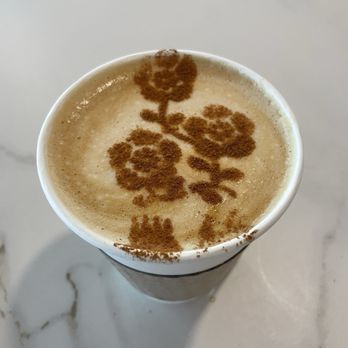 Flourish - Cardamom latte with cinnamon - Shared Office Spaces Near Me - San Ramon, California