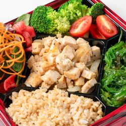 Island Poke - Grilled Chicken Bento Box