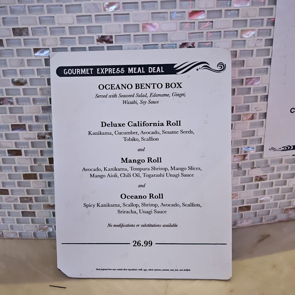 Oceano - I love me a good to go special. - Seafood Near Me - Reno, Nevada Oceano - I love me a good to go special. - Seafood Near Me - Reno, Nevada