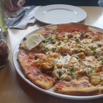 Salt Shaker Deli - Seafood pizza - Pizza Near Me - Lunenburg, Nova Scotia Salt Shaker Deli - Seafood pizza - Pizza Near Me - Lunenburg, Nova Scotia