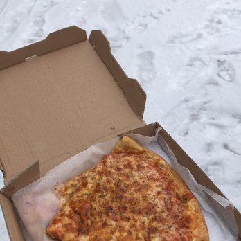 Mario Brothers Pizza - a slice of cheese pizza in a box - Pizza Near Me - Philadelphia, Pennsylvania