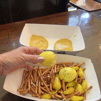 Joe Jost's - Joe Jost Yummy Pickled eggs , pretzels & peppers ( hot for me not for my boyfriend) - Bars Near Me - Long Beach, California Joe Jost's - Joe Jost Yummy Pickled eggs , pretzels & peppers ( hot for me not for my boyfriend) - Bars Near Me - Long Beach, California