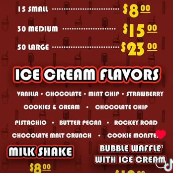 Ponchos Antojitos - Menu - Ice Cream & Frozen Yogurt Near Me - Cypress, California Ponchos Antojitos - Menu - Ice Cream & Frozen Yogurt Near Me - Cypress, California