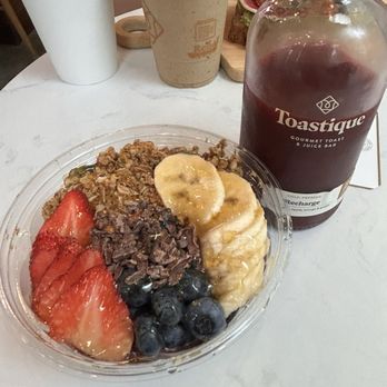 Toastique - OG Acai Bowl+ Recharge Over Ice - Juice Bars & Smoothies Near Me - Tampa, Florida Toastique - OG Acai Bowl+ Recharge Over Ice - Juice Bars & Smoothies Near Me - Tampa, Florida