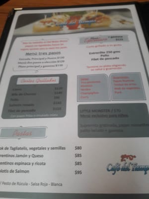 Menu photo 1 Café del Tiempo Salta, A