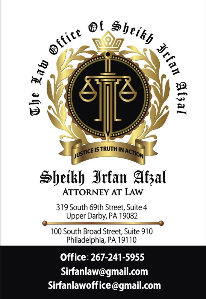 Law Offices of Sheikh Irfan Afzal - immigration attorney in Upper Darby, PA