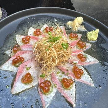 Kokoro Tulum - Fish of the day himachi - Japanese Near Me - Tulum, ROO