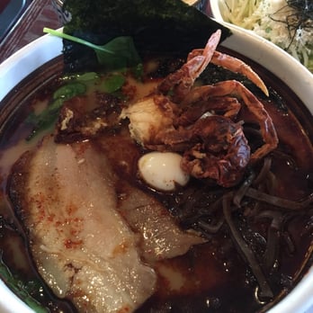 Ramen Parlor - Garlic lobster broth. Omg, that soft shell crab got me wild 10/10 - Ramen Near Me - San Mateo, California Ramen Parlor - Garlic lobster broth. Omg, that soft shell crab got me wild 10/10 - Ramen Near Me - San Mateo, California