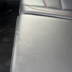 Delta Sonic Car Wash - Dirty seat
