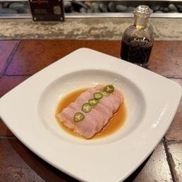 Hamachi sashimi Hamachi sashimi