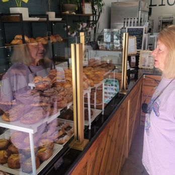 Lyons Fare - Dee is picking some sweet things for breakfast. So many delights to chose from. - Coffee & Tea Near Me - Grass Valley, California Lyons Fare - Dee is picking some sweet things for breakfast. So many delights to chose from. - Coffee & Tea Near Me - Grass Valley, California