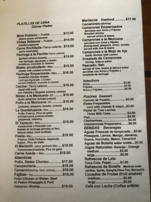 Menu photo 1 La Guadalupana Magnolia, NJ Menu photo 1 La Guadalupana Magnolia, NJ