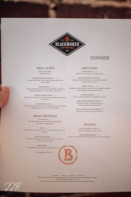 Menu photo 8 Blackworth Live Fire Grill Lititz, PA