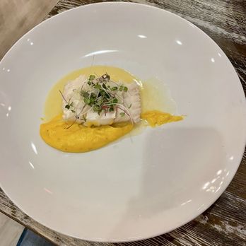 Wanda BYOB - Main dish: spring cod. - New American Near Me - Haddonfield, New Jersey