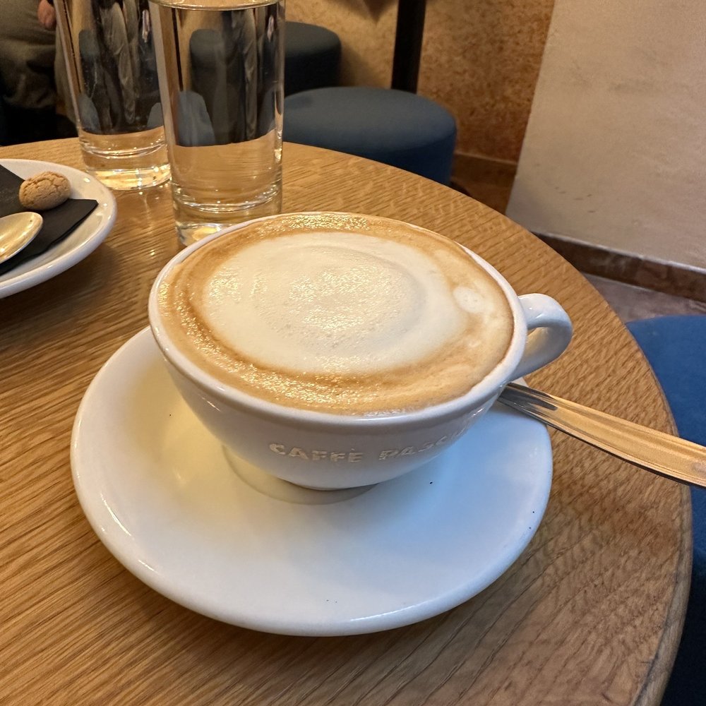 Soy cappuccino